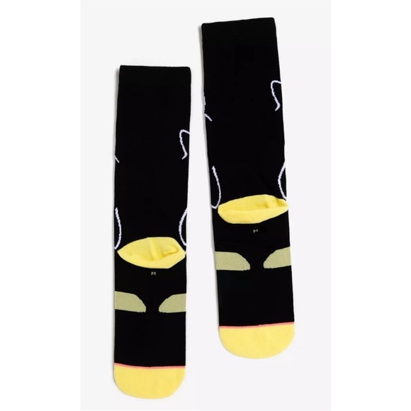 NWT Stance x Sanrio Badtz-Maru Crew Socks, M - Picture 3 of 6